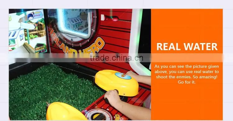 Funshare new popular water shooting game machine coin operated shooting arcade game machines