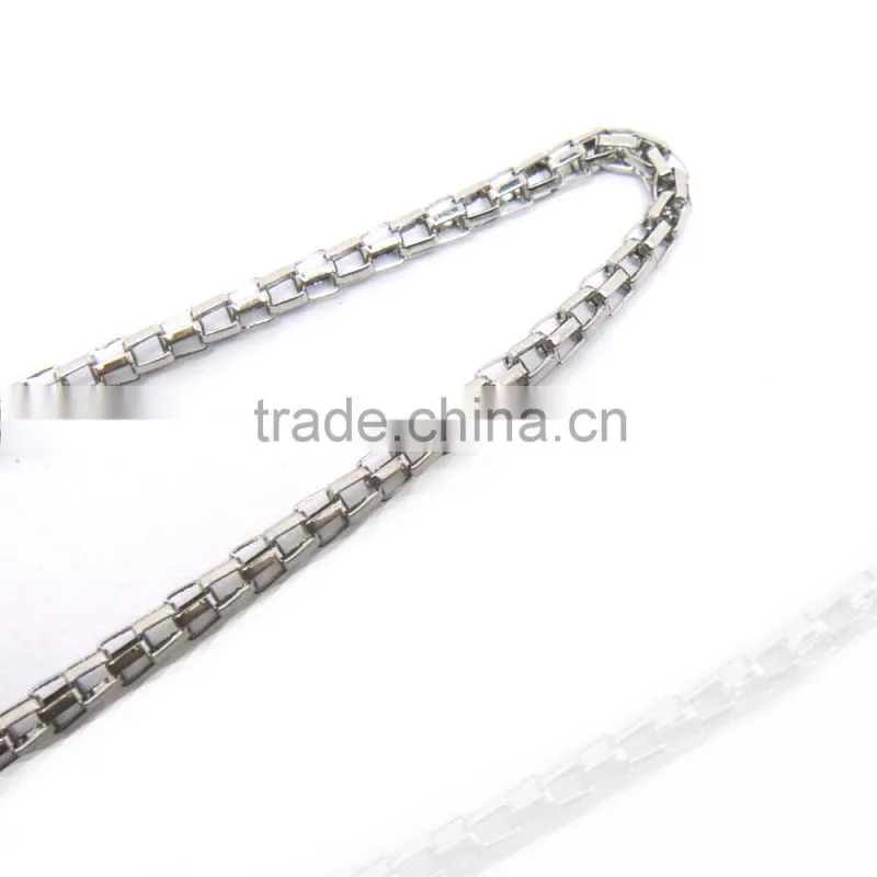 New Trendy Stainless Steel Mesh Chain Necklace for Men