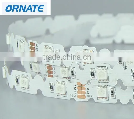 2016 new product 42 LED per meter 5050 rgb bendable s shape flexible LED strip