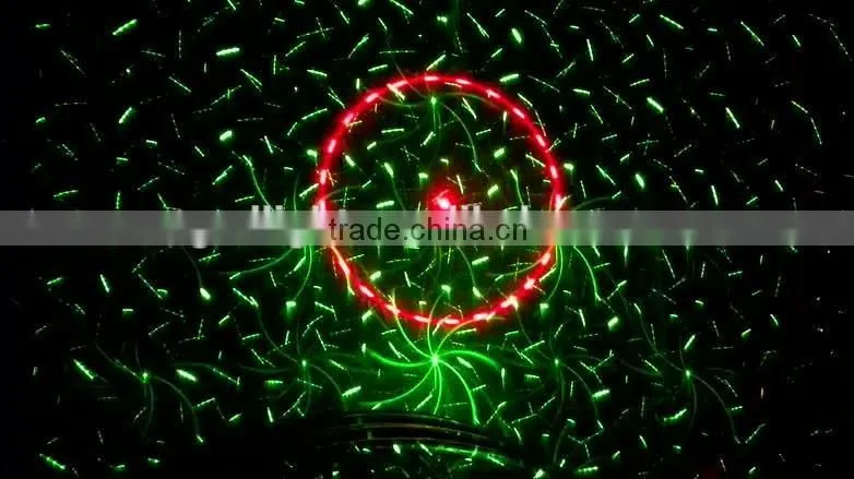 Small twenty pattern home party laser light