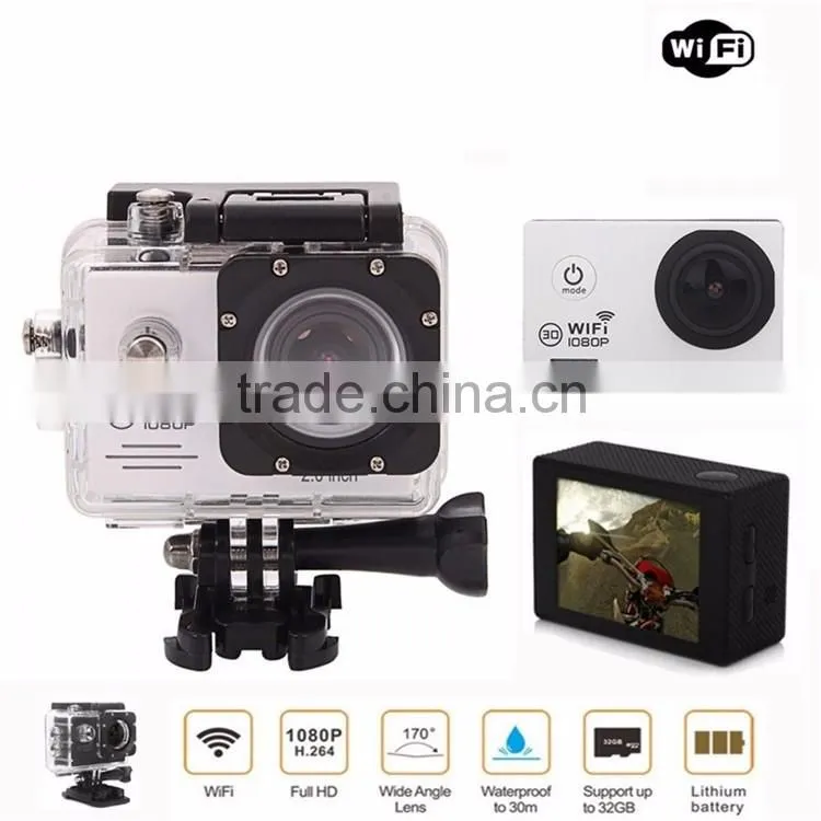 Factory be unique 1080p night vision action camera