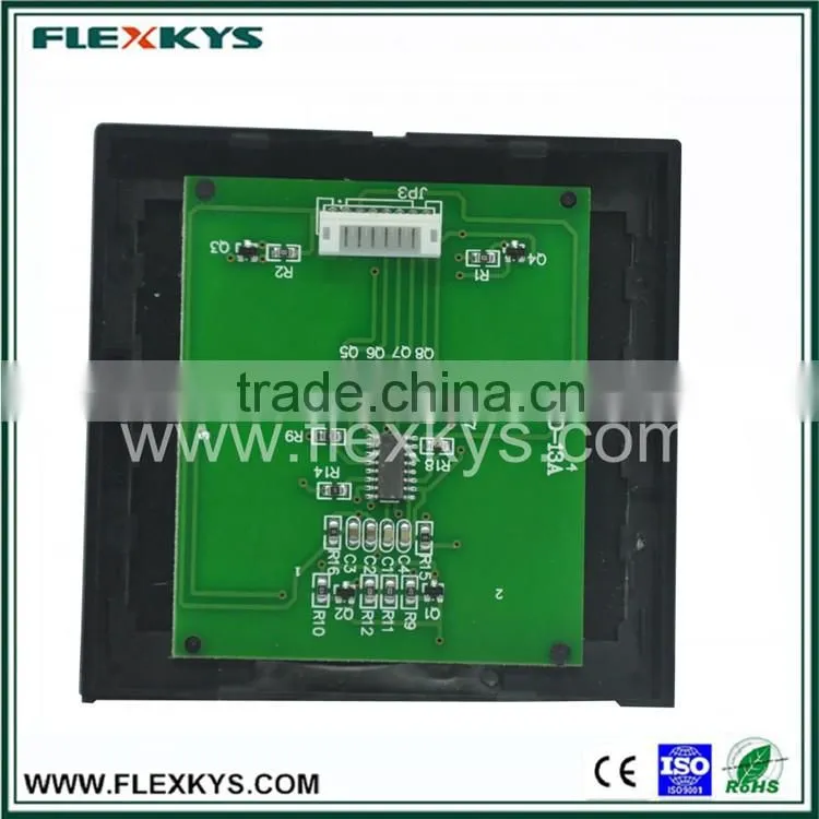 New high end capacitive touch screen switches for hotel room