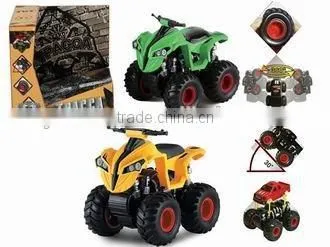 Plastic 4 Wheel Drive Friction Car For Child