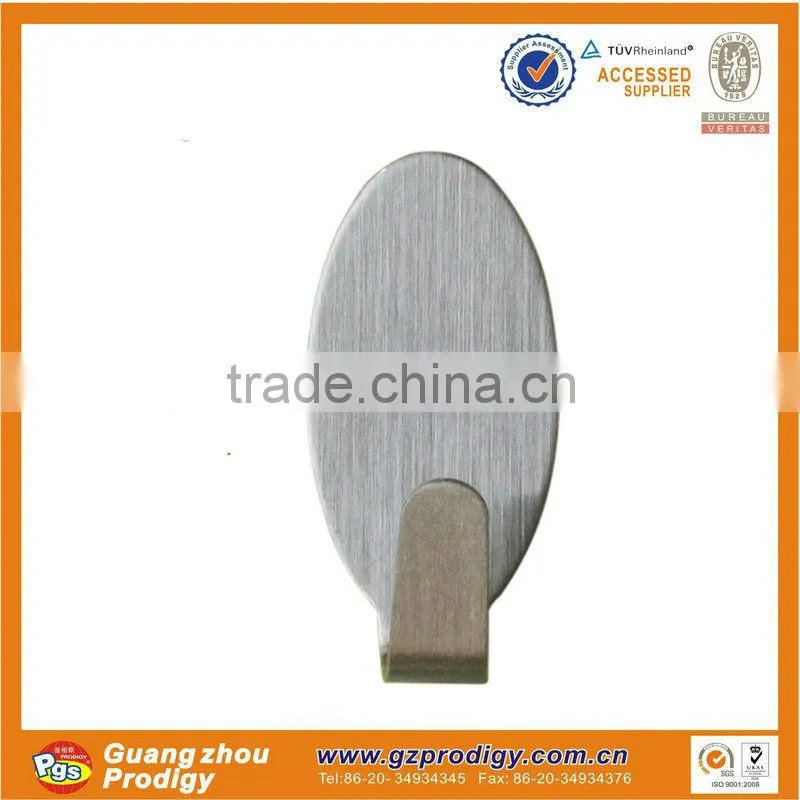 stainless steel self adhesive hooks/sticky hooks/self adhesive hook