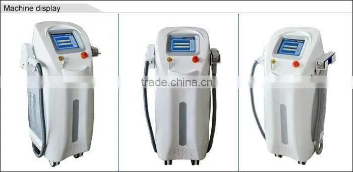 2015 New multi-function 2 in 1 alexsandrite laser hair removal with 808 system
