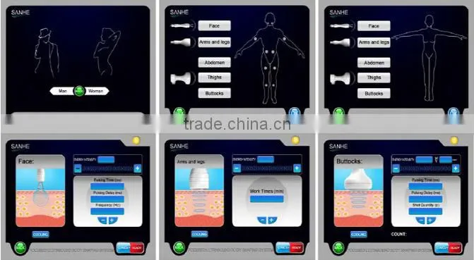 high intensity focused ultrasound HIFU for body slimming machines hifu system / portable hifu machine / ultra age hifu ultraform