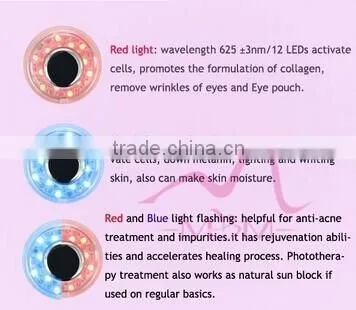 2016 latest vacuum cavitation ultrasonic photon facial massage