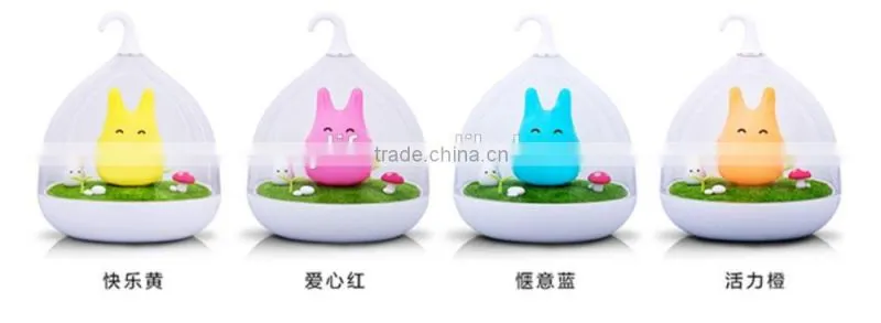 Hand Held spirit lamp Design Touch Sensor Vibration Cage Lamp Night Lights