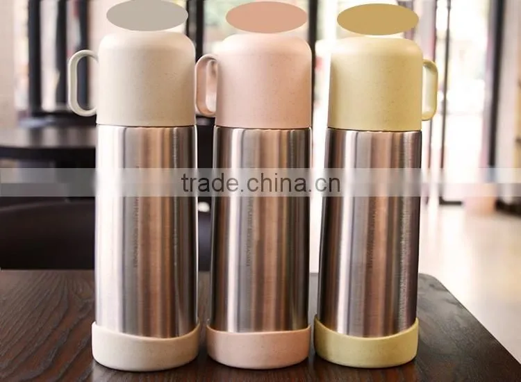 2016 New design vacuum Insulated double-wall stainless steel sports bottle