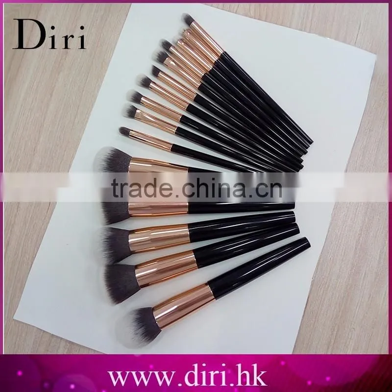 latest products in market rose gold makeup brushes with nice price