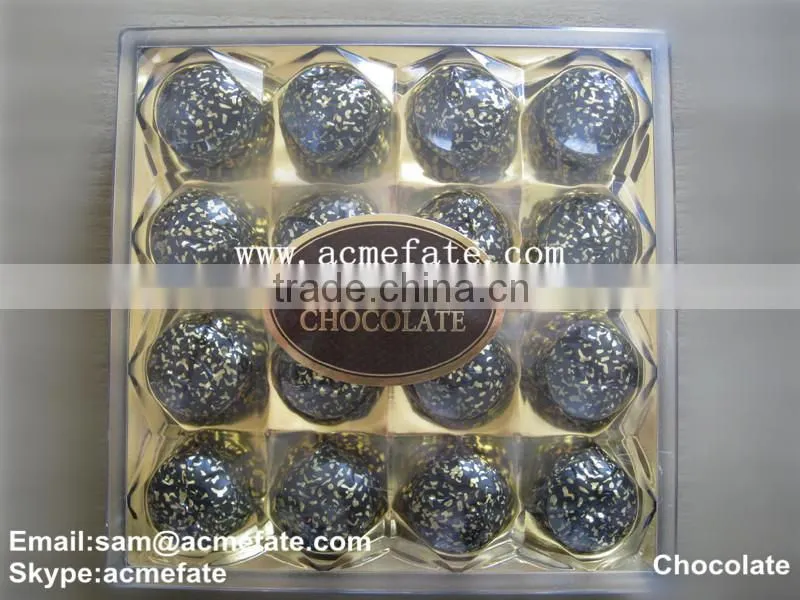 HACCP & ISO hot sell sweet compound gift chocolate food