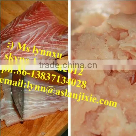 shrimp meat extruder machine/fish deboning machine /automatic Fish meat deboner