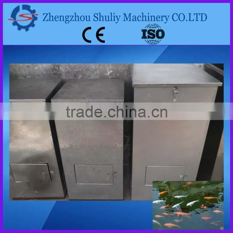 High quality Fish food spilled machine/shirmp pond feeder machine for sale//0086-15838059105