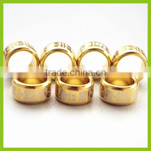 Fashion Newest Top Quality 8mm pigeon tags bands leg rings for sale