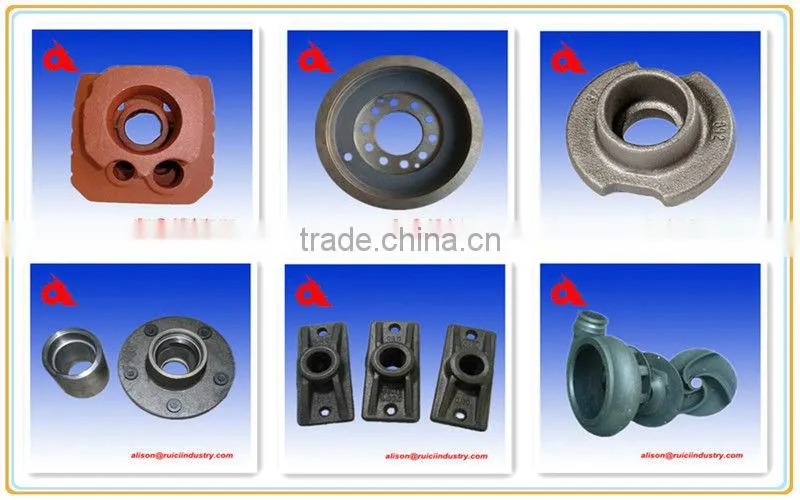 Custom-made ductile iron/grey iron casting foundry