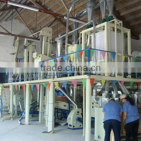 300-500 kg/h High-efficient small corn miller