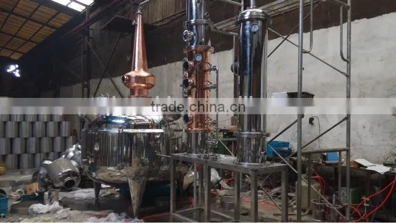 alcohol coppers vodka alcohol distillation equipment