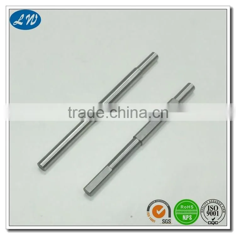 CNC Stainless steel shaft SUS 303 with double flat