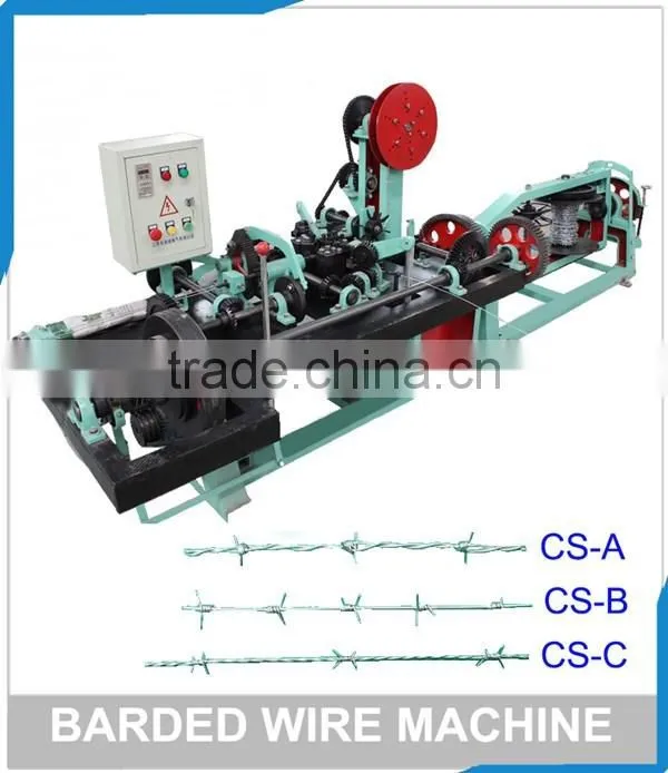 galvanized barbed wire machine/barbed wire making machine(Direct factory)