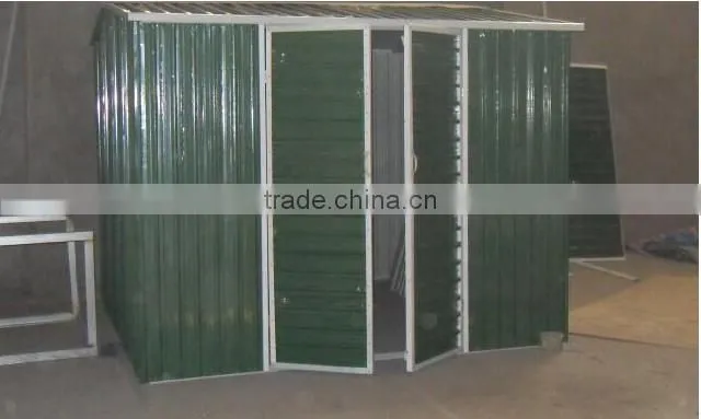 8*8 feet garden tool shed/metal garden tool shed