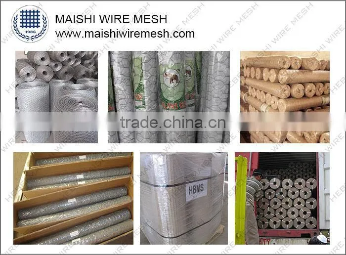 1inch opening galvanized hexagonal wire netting factory