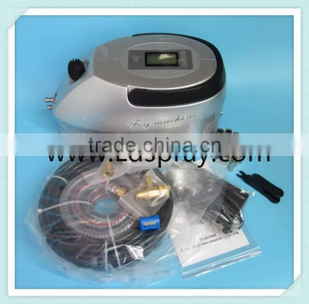 0.3L/min mini indoor cool mist fog machine working at 24V axial pump(2 plungers)
