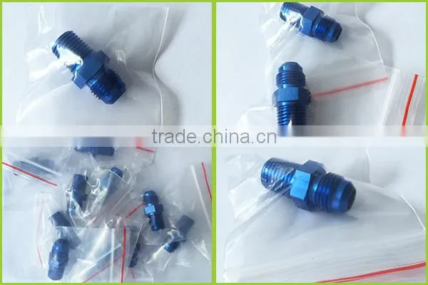 AN6 3/8" FUEL OIL ADAPTER MALE FLARE AN to NPT fitting