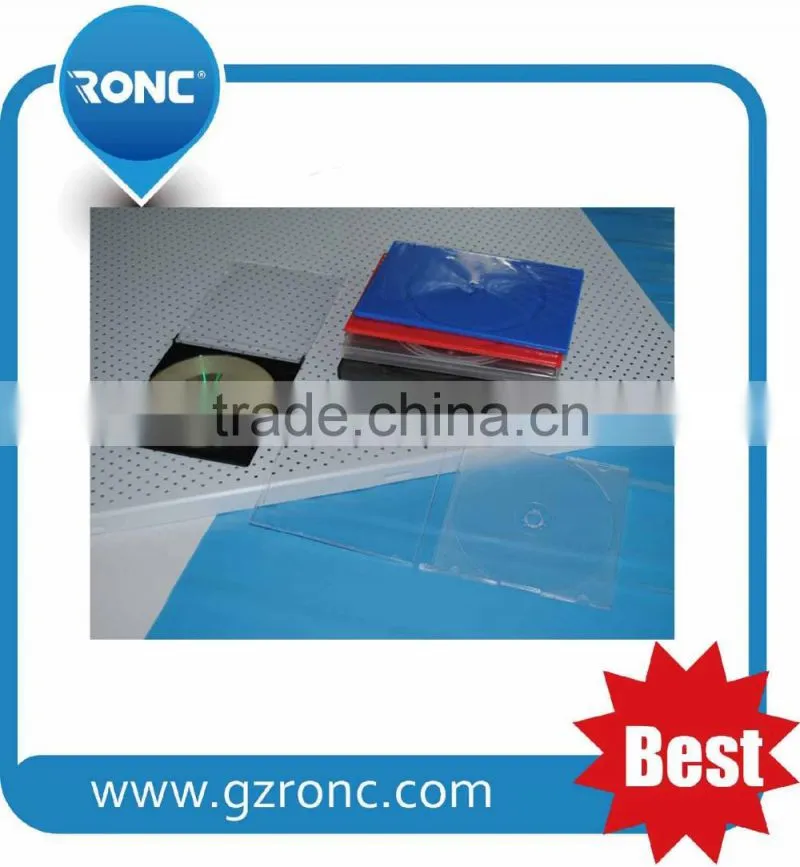 10mm plastic Blue Color DVD Case single /double side
