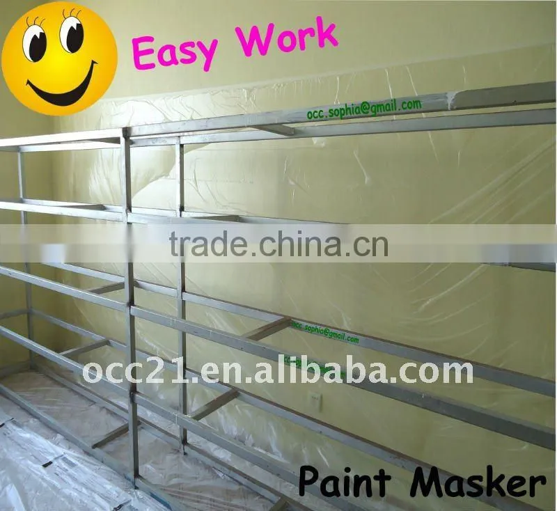 General Purpose pretaped masking film with dispenser
