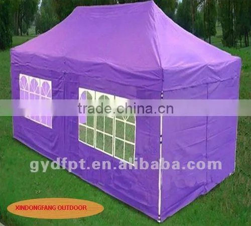 Folding canopy pop up shelter gazebo 10'x20' with carry bag