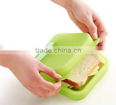 Silicon sandwich bag,snack pouches