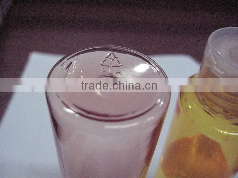 150ml non-toxic non-pollution biodegradable PLA corn plastic bottles for cosmetics