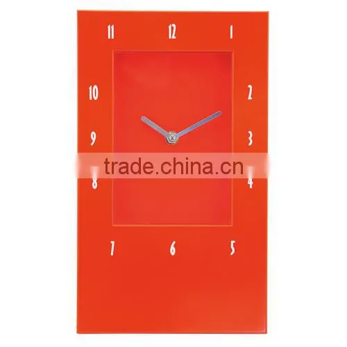 Colorful decorative plastic wall clock,large wall clock for home use