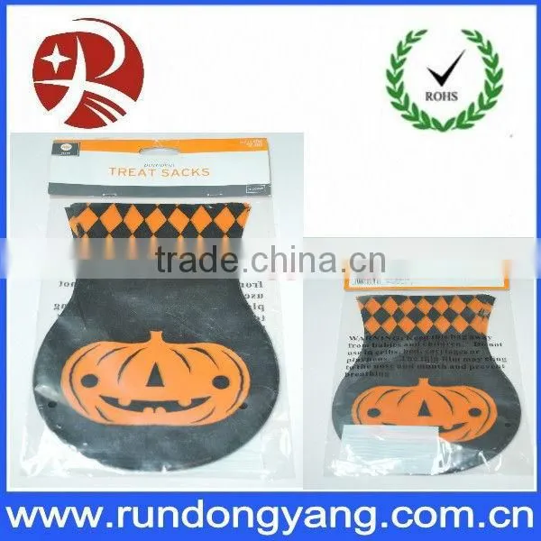 New arrival halloween gift bag made of plastic