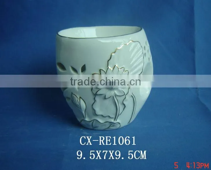 Electric Tart Warmer,oil burner,incense burner,wax melter -Ceramic oil burner