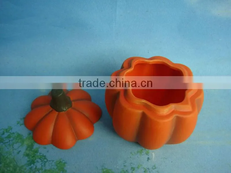 ceramic fruit jar apple candy teabag sauce jar pear cookie jar pumpkin candle holder