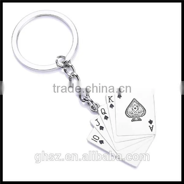 New design factory price piano key chain ring wholesale