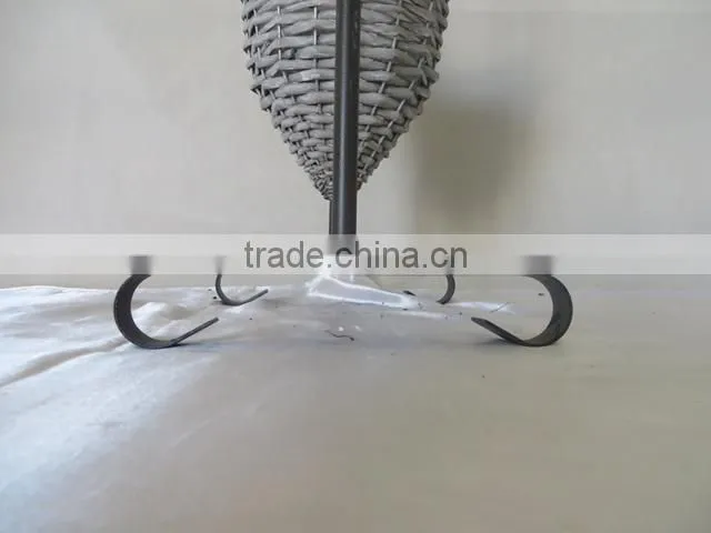Rattan woven flower vase wicker
