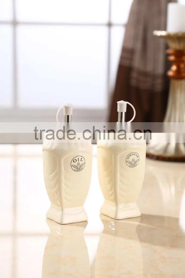 caremic canister set with stainless metal stand