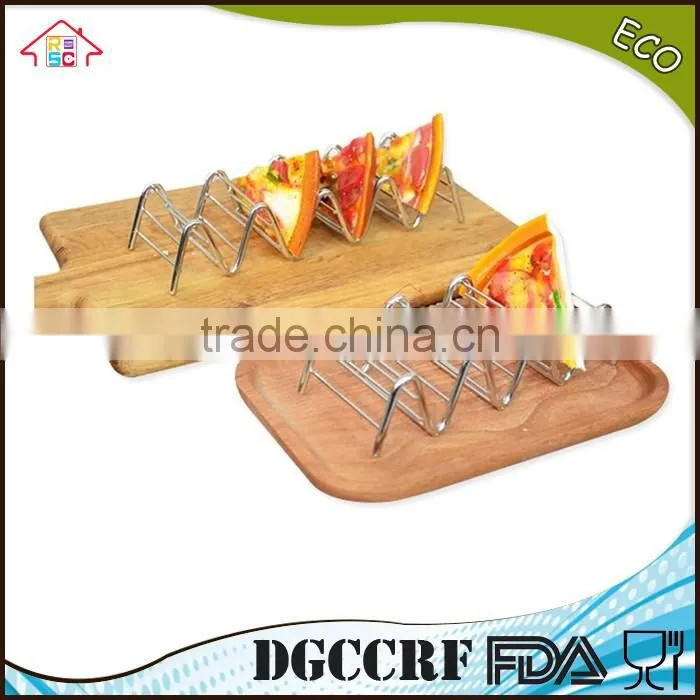 NBRSC Competitive Factory Price BBQ Grill Taco Rack Holder Pack of 2