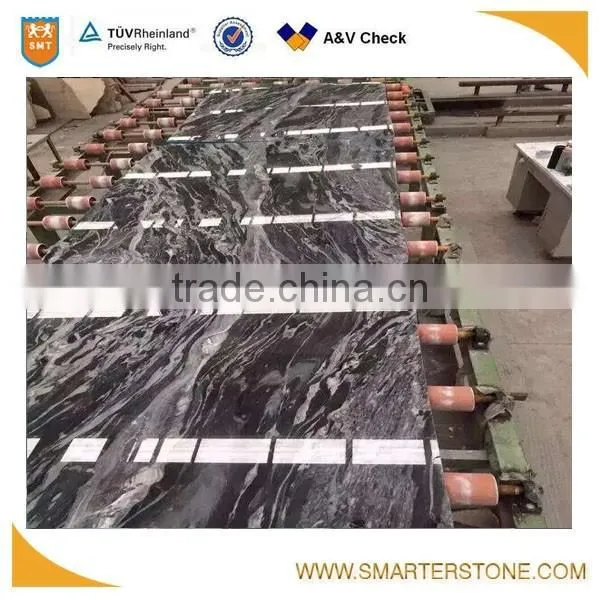 Polished black marble for walling and flooring hot selling