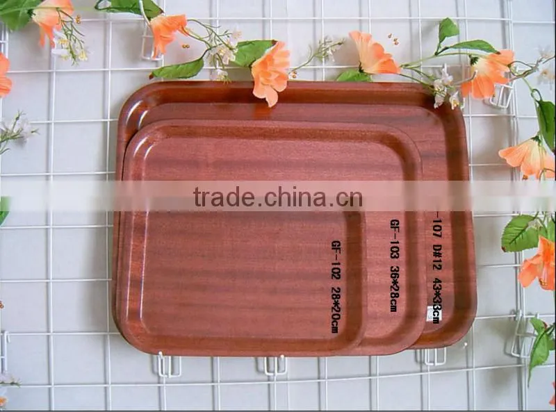 decorative wood tray