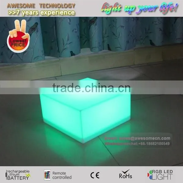 wireless waterproof IP67 acrylic led box / wine advertising light box