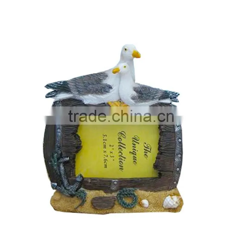 customized 5" photo frame with angel figurine