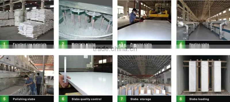 wholesale high quality artificial stone Sparkling White Quartz