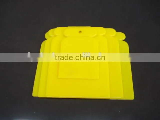 4 pcs high quality full plastic scraper set