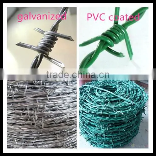 best price barbed wire /machine making barbed wire/barbed wire price per roll