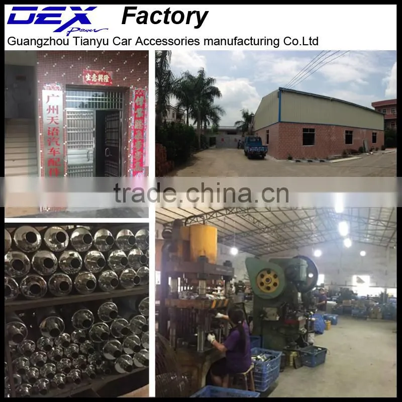 performance muffler with exhaust cutout kit in exhaust system