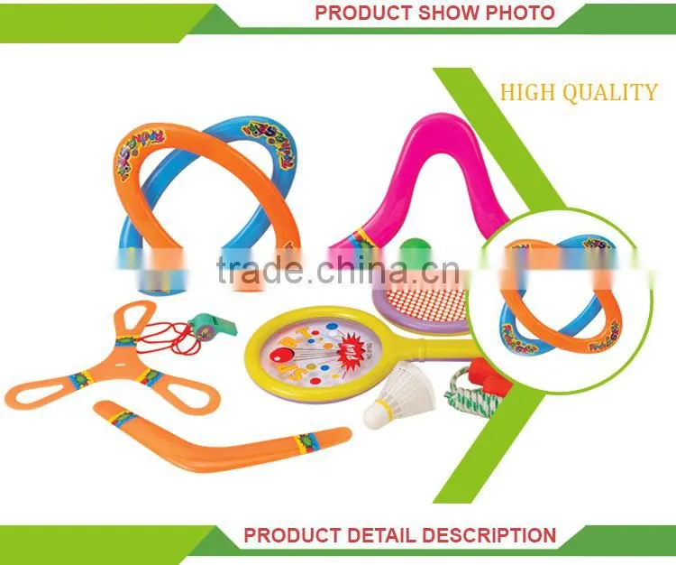 Popular children sport toys set different parts badminton racket