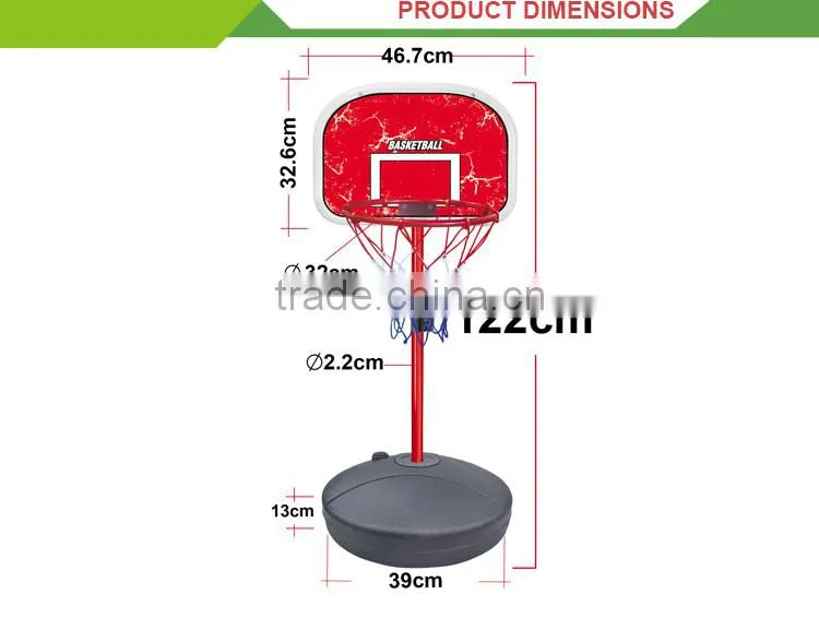 Hot sale kids outdoor play sport toys basketball goal posts